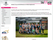 Tablet Screenshot of biommeda.ugent.be