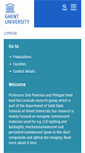 Mobile Screenshot of lumilab.ugent.be