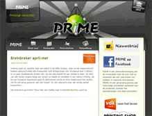 Tablet Screenshot of prime.ugent.be