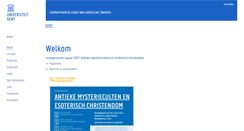 Desktop Screenshot of csct.ugent.be