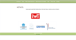 Desktop Screenshot of metacel.ugent.be
