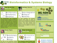 Tablet Screenshot of bioinformatics.psb.ugent.be