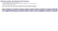 Desktop Screenshot of juridisch-schrijven.ugent.be