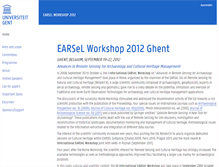 Tablet Screenshot of earsel2012.ugent.be