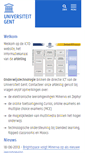 Mobile Screenshot of icto.ugent.be