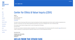 Desktop Screenshot of cevi-globalethics.ugent.be