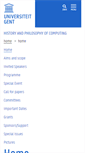 Mobile Screenshot of computing-conference.ugent.be