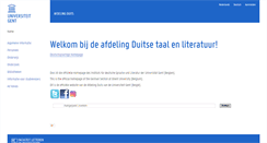 Desktop Screenshot of duits.ugent.be