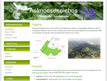 Tablet Screenshot of aelmoeseneiebos.ugent.be