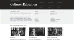 Desktop Screenshot of cultureeducation.ugent.be