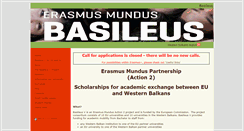 Desktop Screenshot of basileus.ugent.be