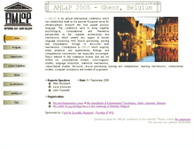 Tablet Screenshot of amlap2005.ugent.be