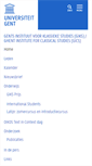 Mobile Screenshot of giks.ugent.be