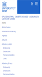 Mobile Screenshot of latijnengrieks.ugent.be