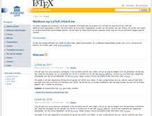 Tablet Screenshot of latex.ugent.be