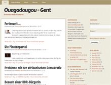 Tablet Screenshot of ouagadougou.ugent.be