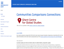 Tablet Screenshot of ccc.ugent.be