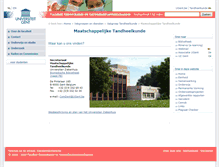 Tablet Screenshot of comdent.ugent.be
