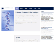 Tablet Screenshot of polymer.ugent.be